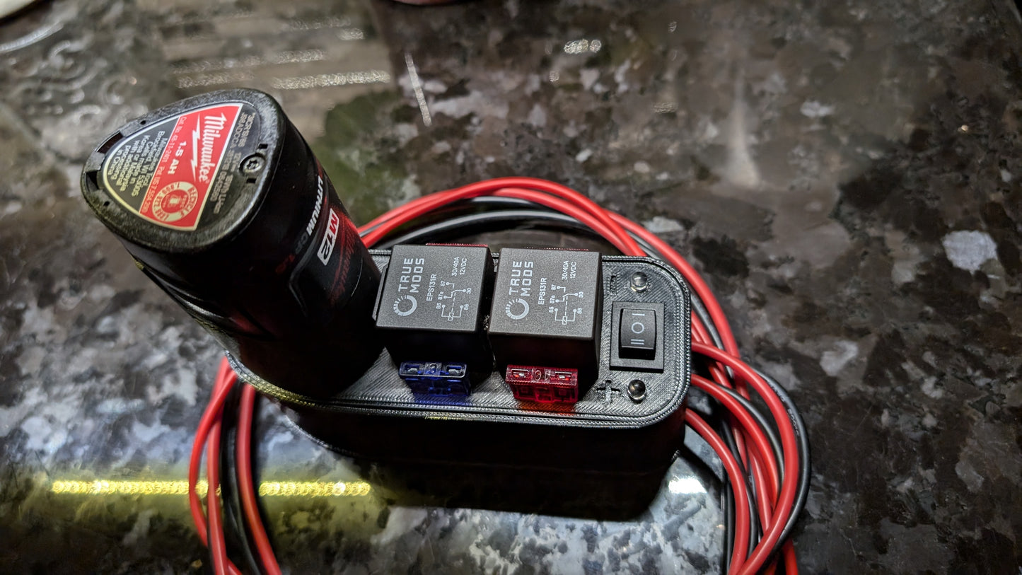 Portable Power Supply kit - Dual Relay Polarity Reversing. - Build Your Own Kit