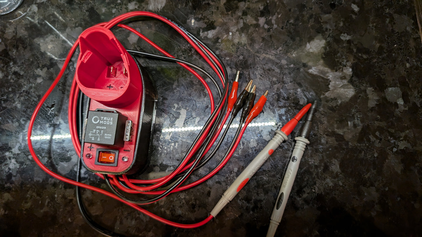 STL Files! Portable Power Supply kit for automotive wiring and testing Base kit - Print and bulid Your Own Kit