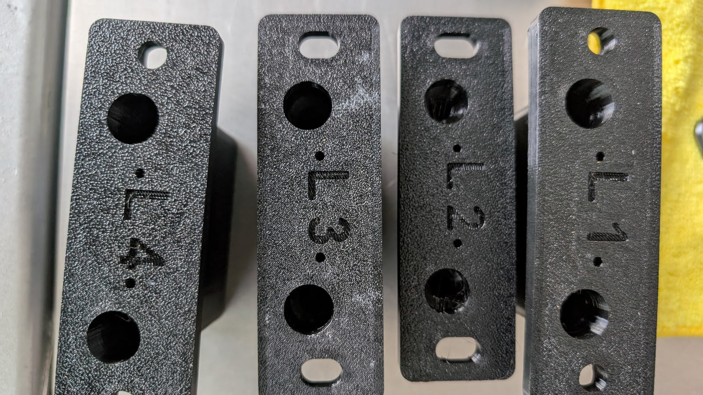STL Files - Cybertruck Roof Rack Parts Kit
