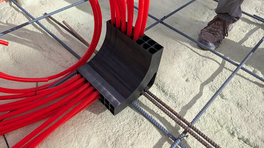 PEX Riser STL for Hydronic Radiant Heating