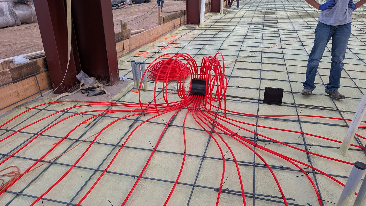 PEX Riser STL for Hydronic Radiant Heating