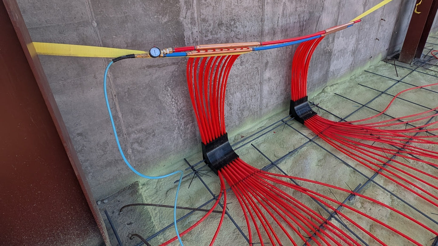PEX Riser STL for Hydronic Radiant Heating